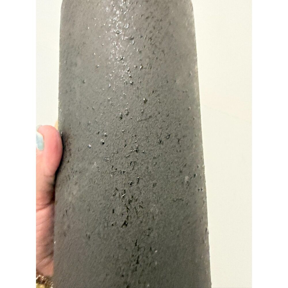 13x5 black vase with feet - Picture 7 of 7
